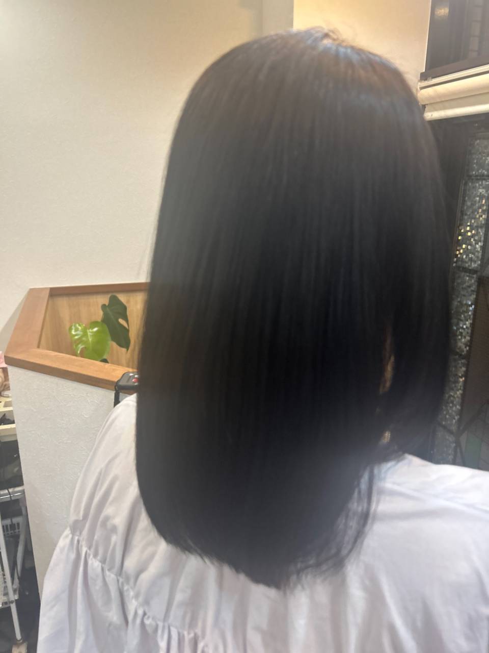 縮毛矯正　ストレート